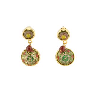Mosaic Drop Earring